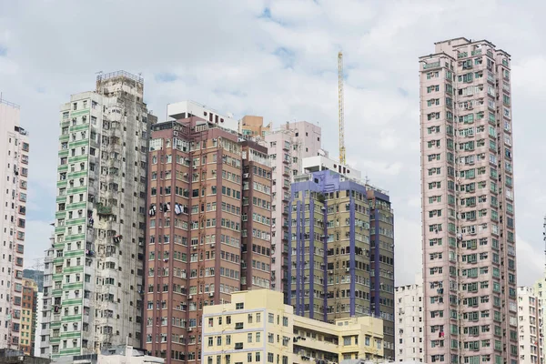Wohnhochhaus Hongkong — Stockfoto