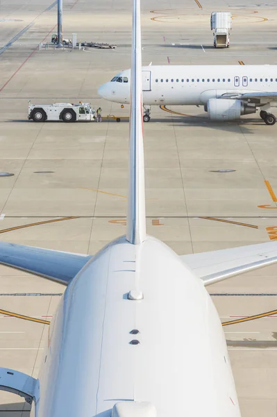 Cropped Shot Aircraft — Stock Photo, Image