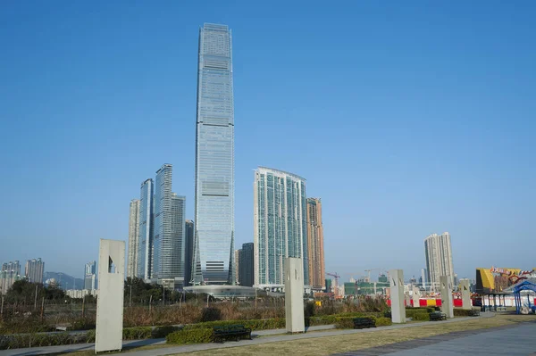 Panorama Midtown Města Hong Kong — Stock fotografie