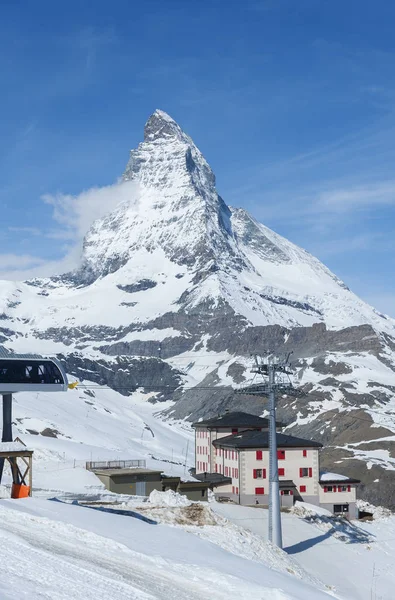 Panorama Mountain Matterhorn Zermatt Sviçre — Stok fotoğraf