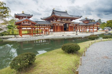 Uji, Kyoto, Japonya - ünlü Byodo bileşenini Budist tapınağı, Unesco Wo