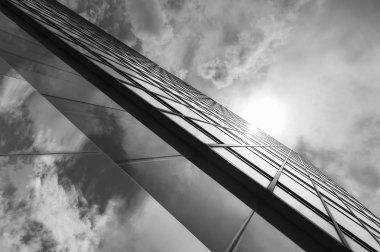 Modern bina soyut arkaplanı 