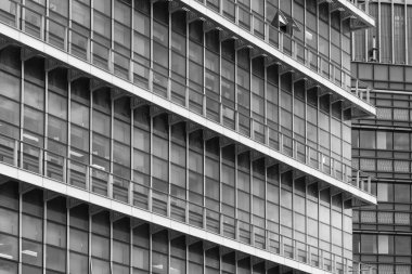 Modern ofis binasının dışı.