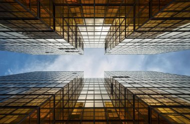 Modern bina soyut arkaplanı 