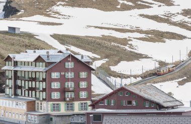Train in Kleine Scheidegg to Jungfrau,Swiss