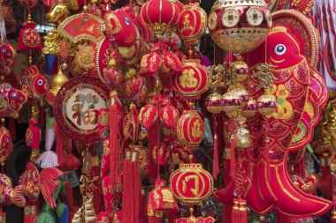 Çin yeni yılı için dekorasyon