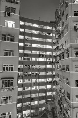 Hong Kong 'daki konut binası.