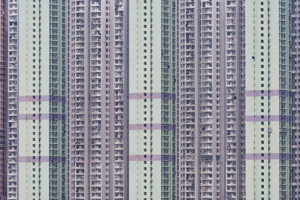 Edificio Residencial Highrise Ciudad Hong Kong — Foto de Stock