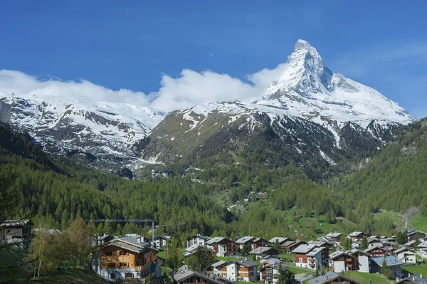 Dağ Matterhorn Zermatt Sviçre — Stok fotoğraf