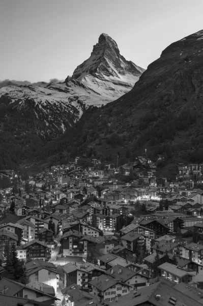 Dağ Matterhorn Zermatt Sviçre — Stok fotoğraf