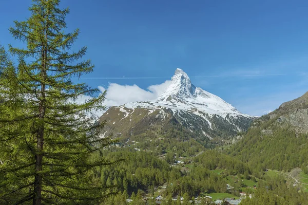 Mountain Matterhorn Zermatt Suiza — Foto de Stock