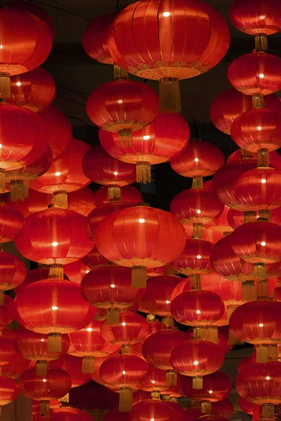赤い中国提灯 — ストック写真