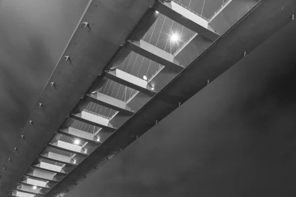 Most Nocy Bliska Tło — Zdjęcie stockowe