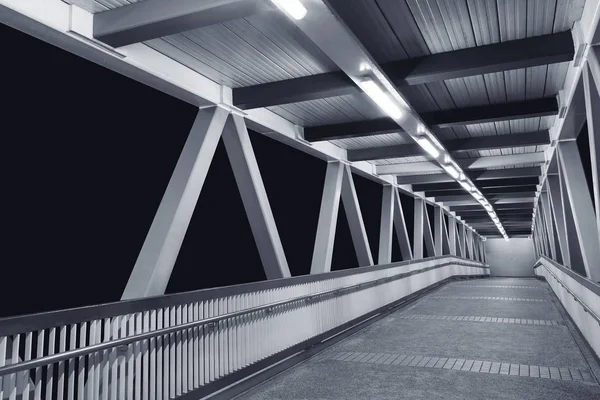 empty Modern foot bridge