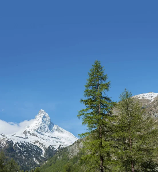 Fenséges Hegyi Matterhorn Svájc — Stock Fotó