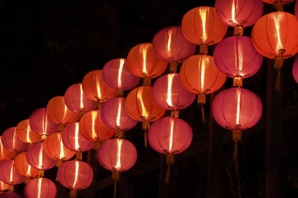 赤い中国提灯 — ストック写真