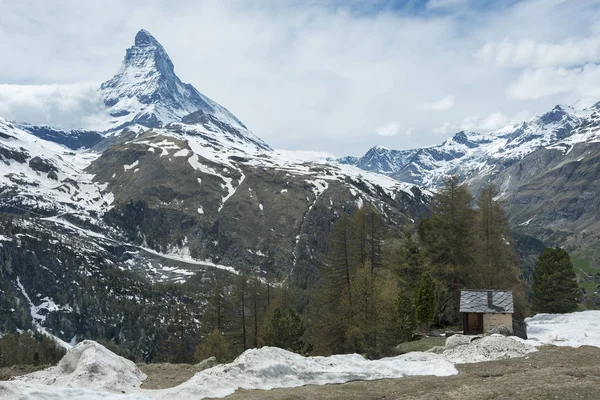 Zermatt Mountain Matterhorn Suíça — Fotografia de Stock