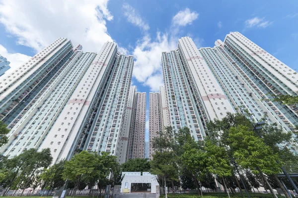 Highrise Residential Building Hong Kong City — Stock Photo, Image