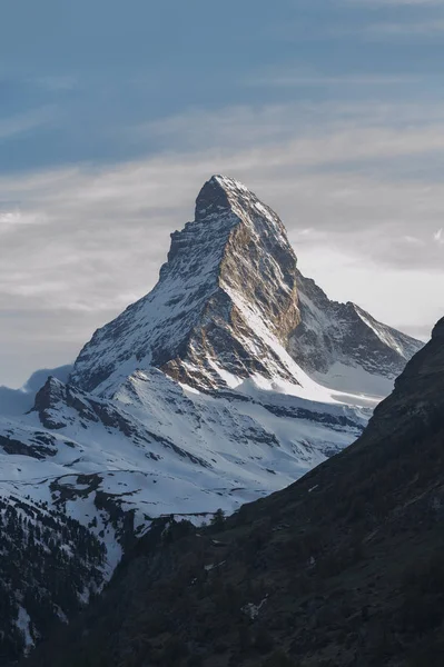 Mountain Matterhorn Zermatt Suíça — Fotografia de Stock