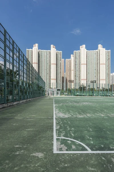 Bostadsområde Hongkong Stad — Stockfoto