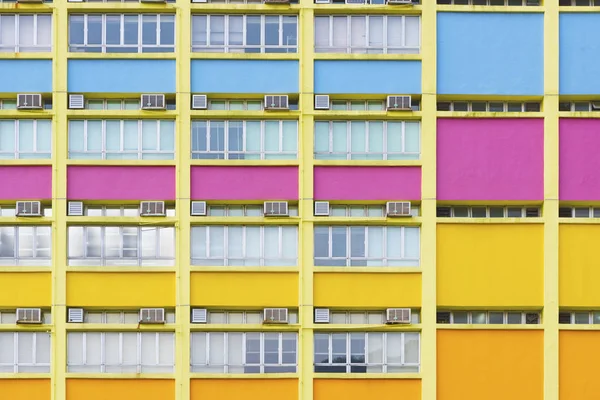 Colorful Facade Building Stock Photo