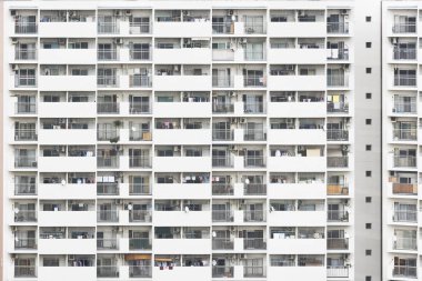 Dış konut inşaat Osaka city, Japonya