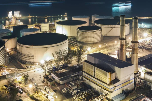 Geceleri elektrik santrali