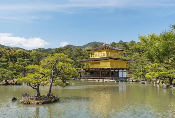 Kinkaku Templo Del Pabellón Oro Kyoto Japón — Foto de Stock