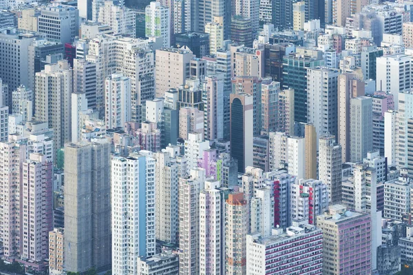 香港市の空中風景 — ストック写真