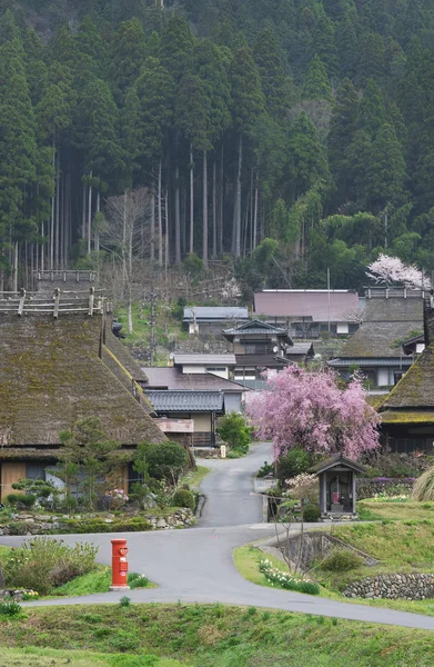 Paesaggio Rurale Del Villaggio Storico Miyama Kyoto Giappone — Foto Stock