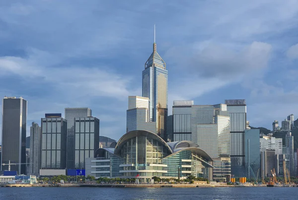 Hong Kong Cityscape Close Background — Stock Photo, Image