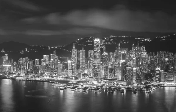香港市の空中風景 — ストック写真