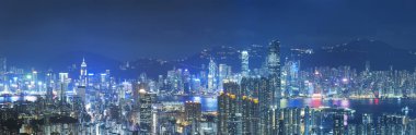 Hong Kong Victoria Limanı Panoraması