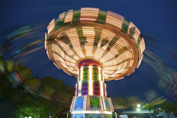 Carrousel Coloré Mouvement — Photo