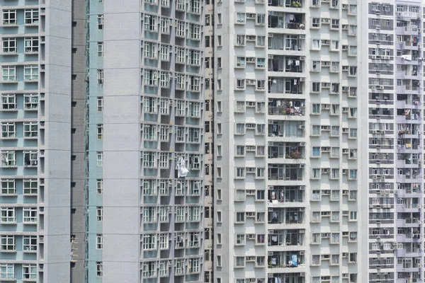 Alto Edificio Residenziale Nella Città Hong Kong — Foto Stock