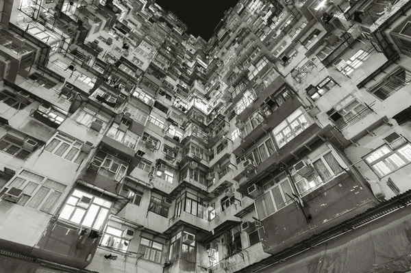 Старый Жилой Дом Гонконге — стоковое фото
