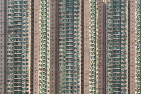 Hoogbouw Woongebouw Hong Kong Stad — Stockfoto