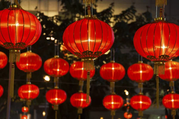 中国の旧正月のお祝いのための中国のランタン — ストック写真
