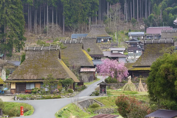 Paisaje Rural Del Pueblo Histórico Miyama Kyoto Japón — Foto de Stock