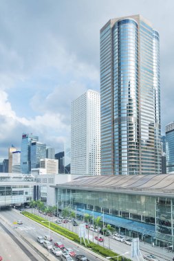 Hong Kong Cityscape arka plan duvar kağıdı yakın kadar