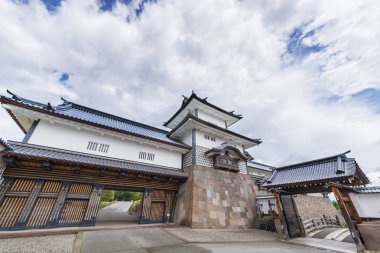 Kanazawa Castle, Japonya arka plan duvar kağıdı yakın çekim