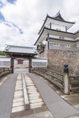 Kapı ve giriş tarihi Kanazawa Castle, Japonya