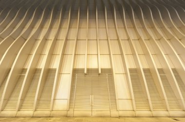 fütüristik metal kapı veya kapısı