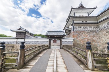 Kanazawa Castle, Japonya arka plan duvar kağıdı yakın çekim
