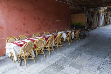 Kaldırım kafe Venedik, İtalya