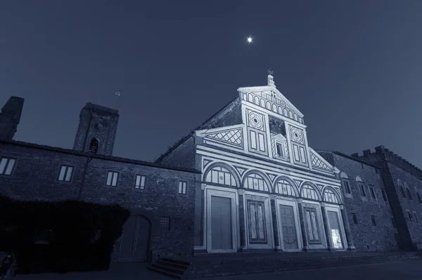 Kyrkan San Miniato Monte Florens Toscana Italien — Stockfoto
