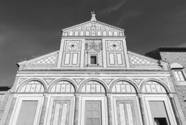 Iglesia San Miniato Monte Florencia Italia Una Basílica Florencia Centro —  Fotos de Stock