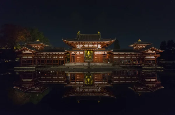 Byodobuddhistiskt Tempel Uji Kyoto Japan Unescos Världsarvslista — Stockfoto