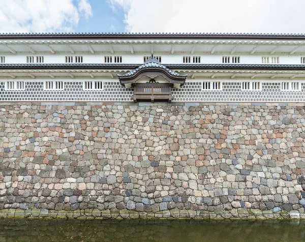 Mur Pierre Château Kanazawa Japon — Photo