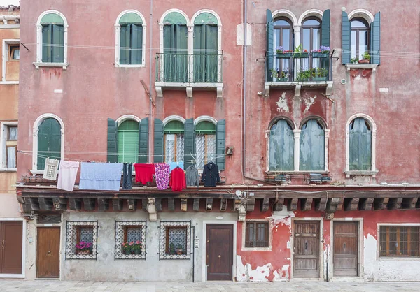 Історичні Житлового Будинку Венеції Італія — стокове фото